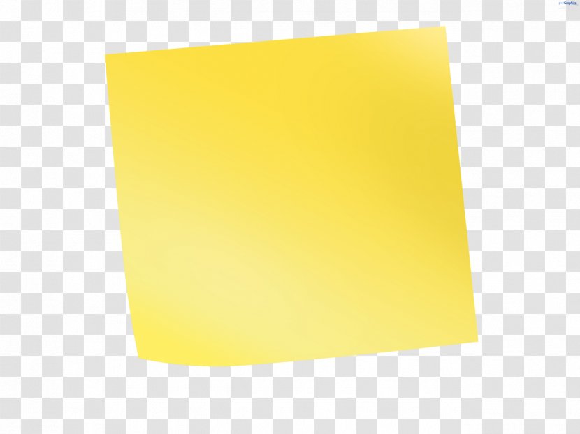 Material Rectangle - Yellow - Paper Line Transparent PNG