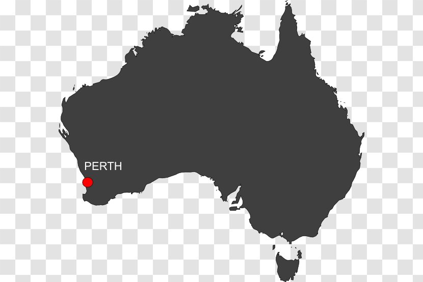 Australia World Map Clip Art - National Symbols Of Transparent PNG