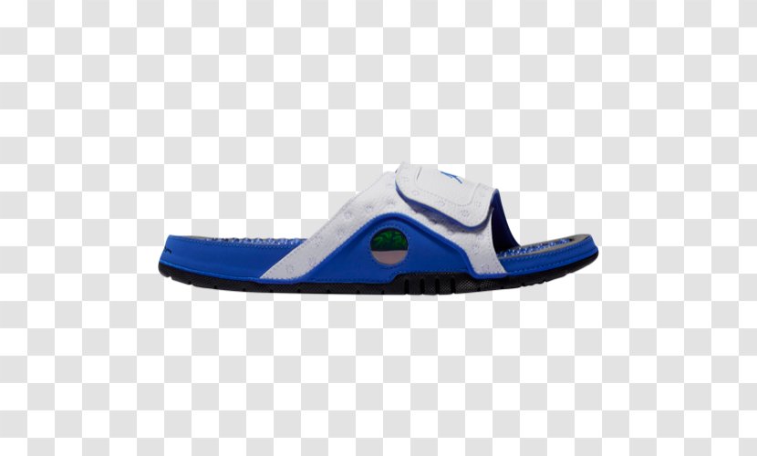 Air Jordan Hydro XIII Retro Slide 13 Sports Shoes Blue - Outdoor Shoe - Sandal Transparent PNG