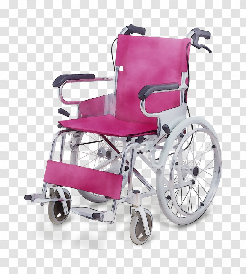 Motorized Wheelchair Assistive Technology Caregiver - Magenta - Baby Products Transparent PNG