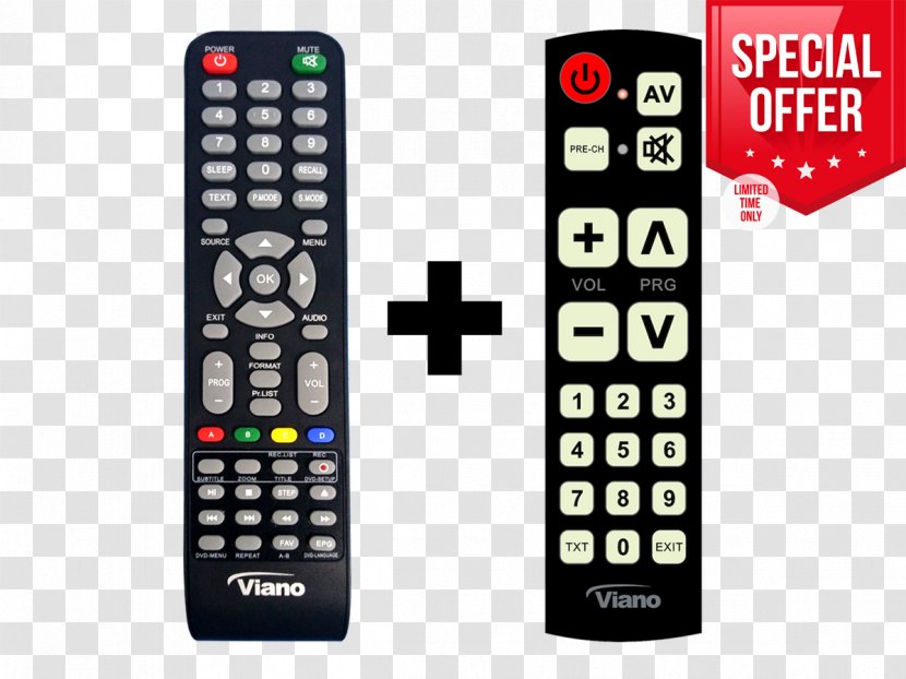 Remote Controls 3D Television Electronics Numeric Keypads - 3d - Viano Transparent PNG