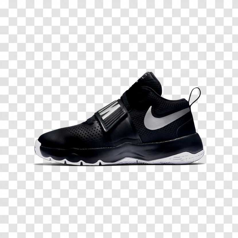 Nike Boy's Kids' Team Hustle D 8 Basketball Shoe Sneakers - Outdoor - Black Transparent PNG