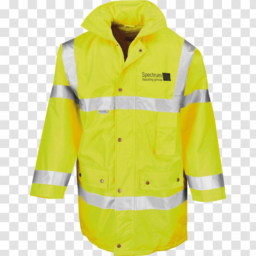 T-shirt High-visibility Clothing Jacket Gilets - Waistcoat - Fluorescence Transparent PNG