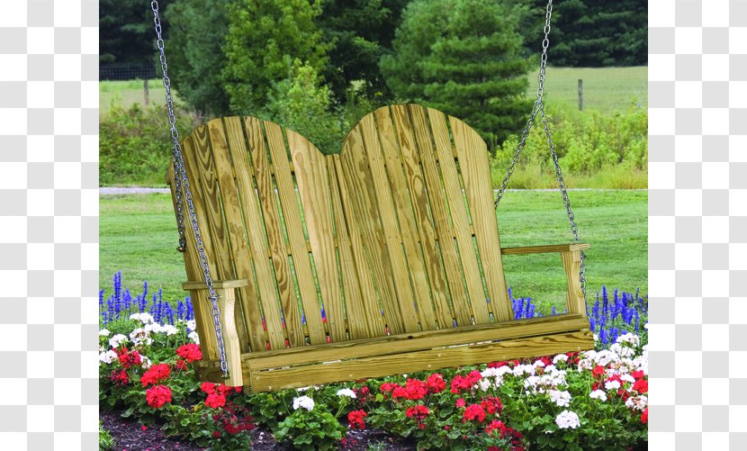 Swing Porch Chair Garden Furniture Bench - Adirondack - For Transparent PNG