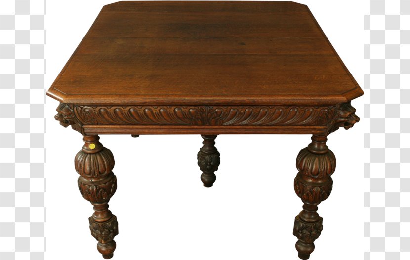 Refectory Table Antique Furniture Transparent PNG