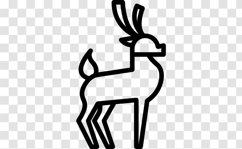 Reindeer Antler White Line Clip Art - Joint Transparent PNG