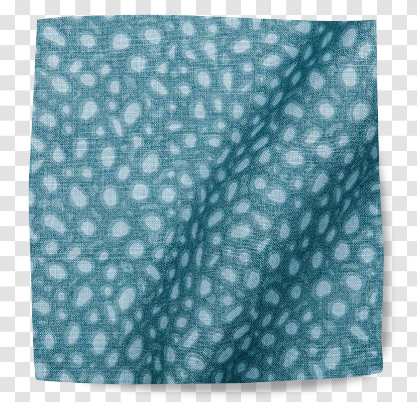 Silk Turquoise - Aqua - Textile Fabric Transparent PNG