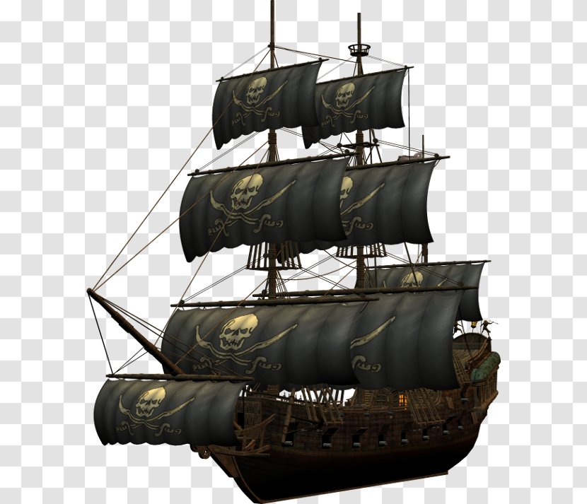 Ship Piracy Clip Art - Fluyt - Pirate Transparent PNG