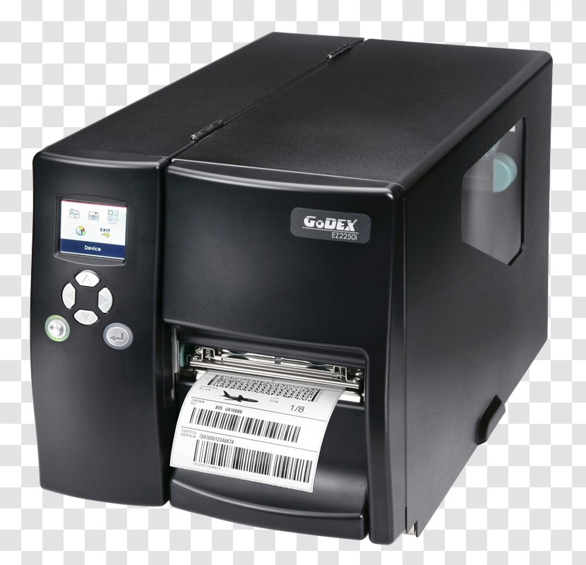 Label Printer Barcode Scanners Thermal Printing - Inkjet Transparent PNG