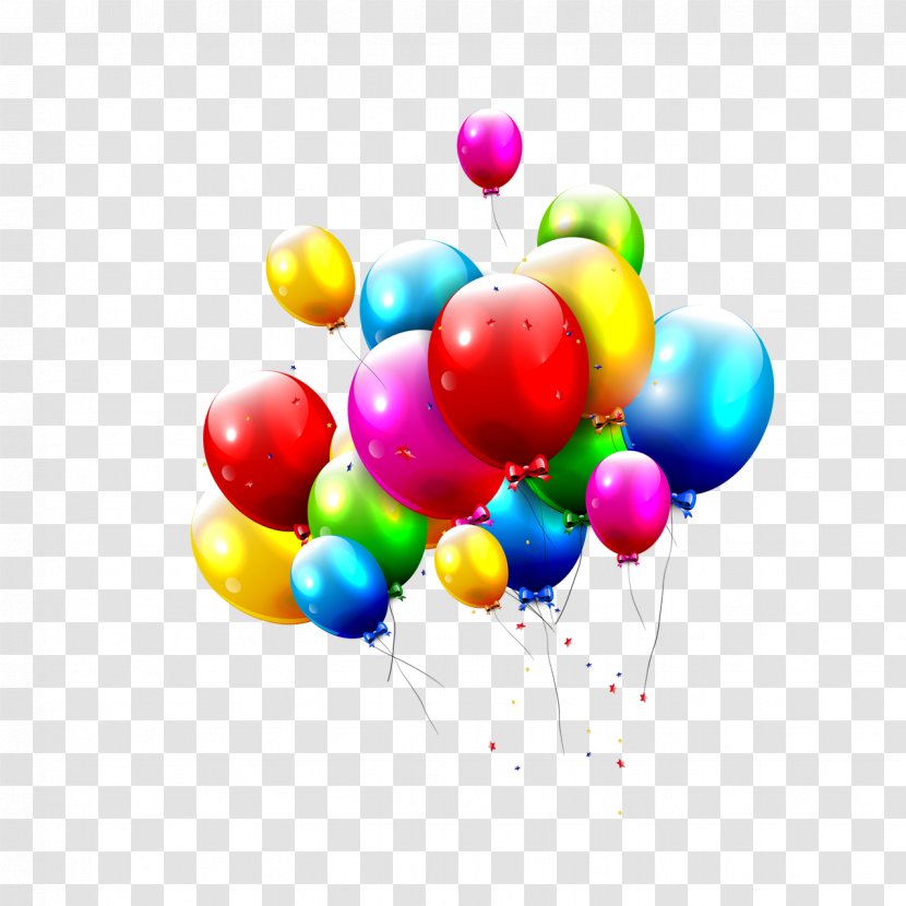 English Balloon Download - Shading - Colored Balloons Transparent PNG