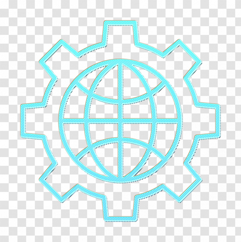 Globe Icon Cyber Icon Internet Icon Transparent PNG