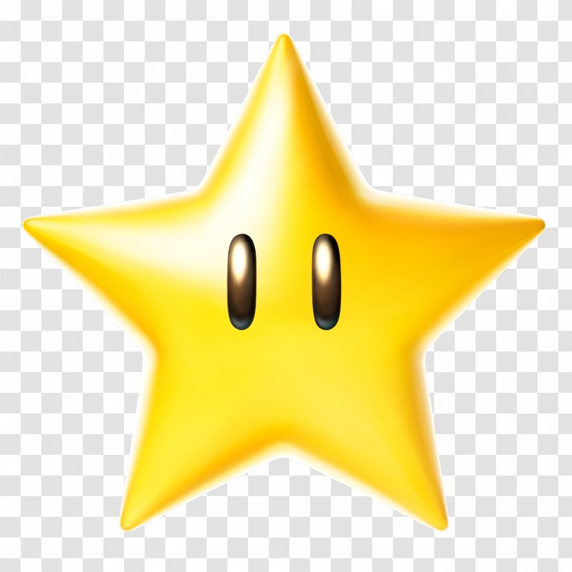 Mario Party 9 Super Bros. Paper - Yellow - Galaxy Transparent PNG