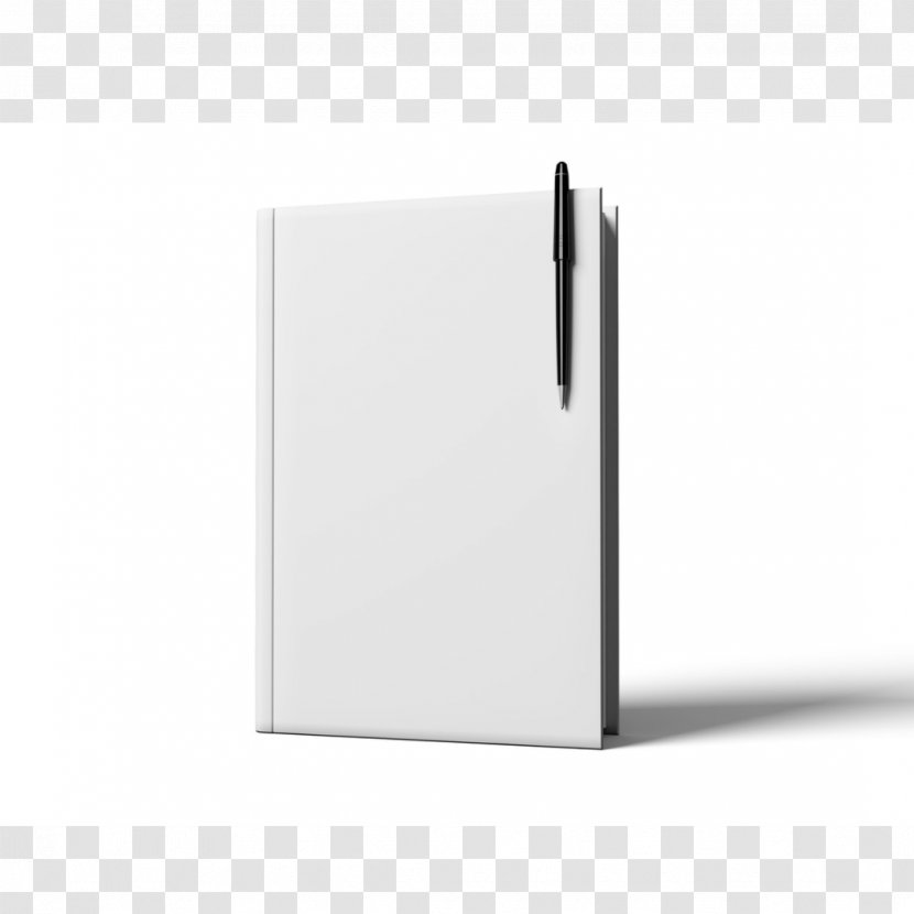 Rectangle - Blank Notebook Open Magazine Transparent PNG