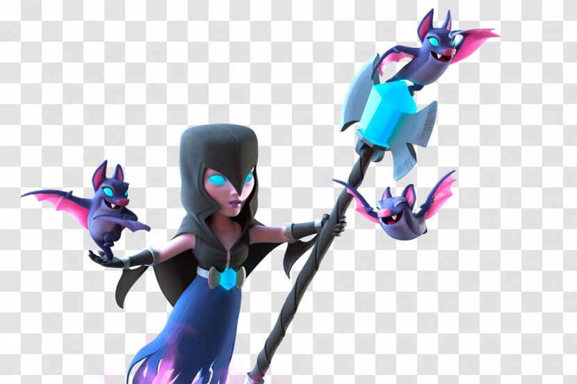 Clash Of Clans Royale Witchcraft Supercell - Fictional Character Transparent PNG
