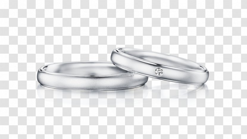 Wedding Ring Marriage Gold Silver - Engagement Transparent PNG