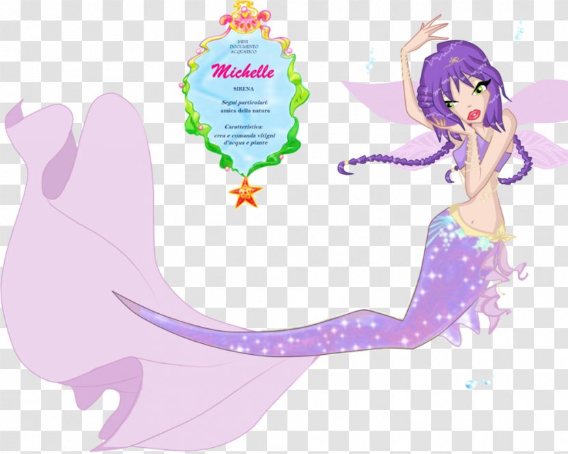 Fairy Mermaid Birthday Drawing Gift - Tree Transparent PNG