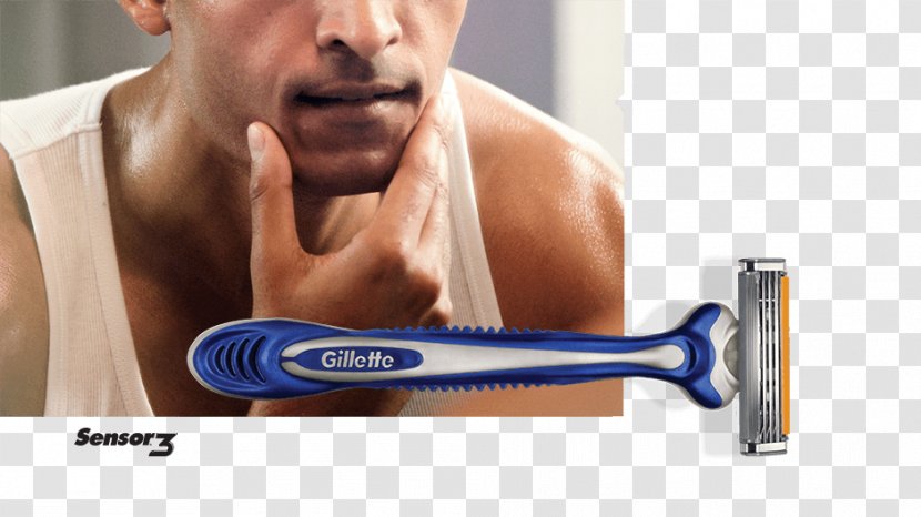 Gillette Safety Razor Shaving Disposable - Schick - Mach3 Transparent PNG