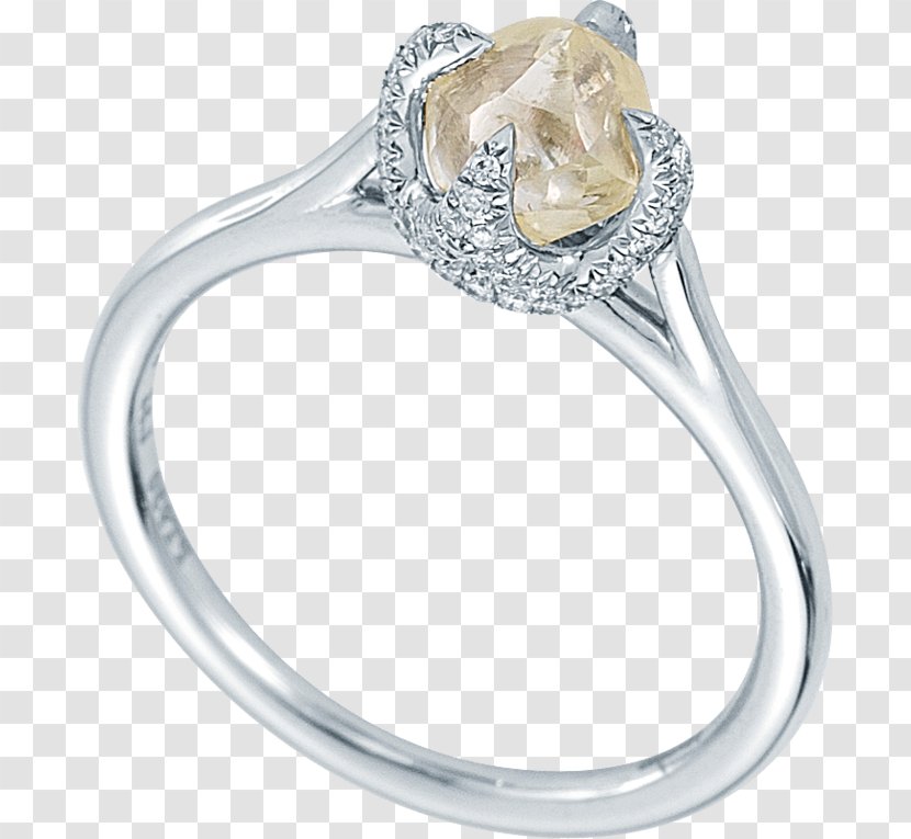 Wedding Ring Silver Body Jewellery Diamond - Rings - Mason Jar Model Prototype Transparent PNG