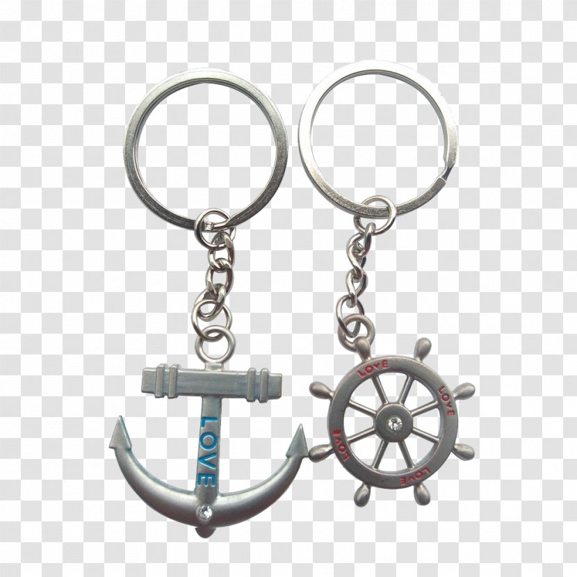 Key Chains Helmsman Boat Ship's Wheel - Gift Transparent PNG