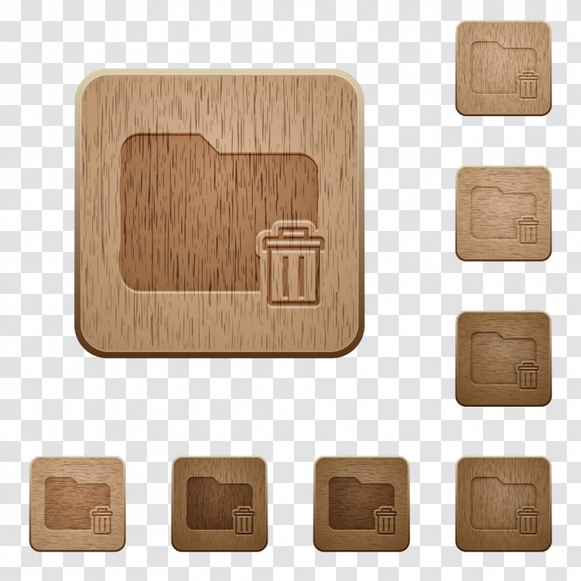 Stock Illustration - Wood - Wooden Folder Transparent PNG