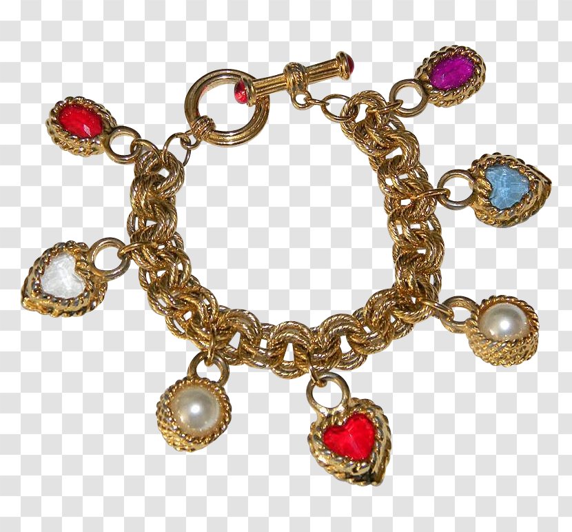 Charm Bracelet Earring Imitation Pearl - Silver - Gorgeous Transparent PNG
