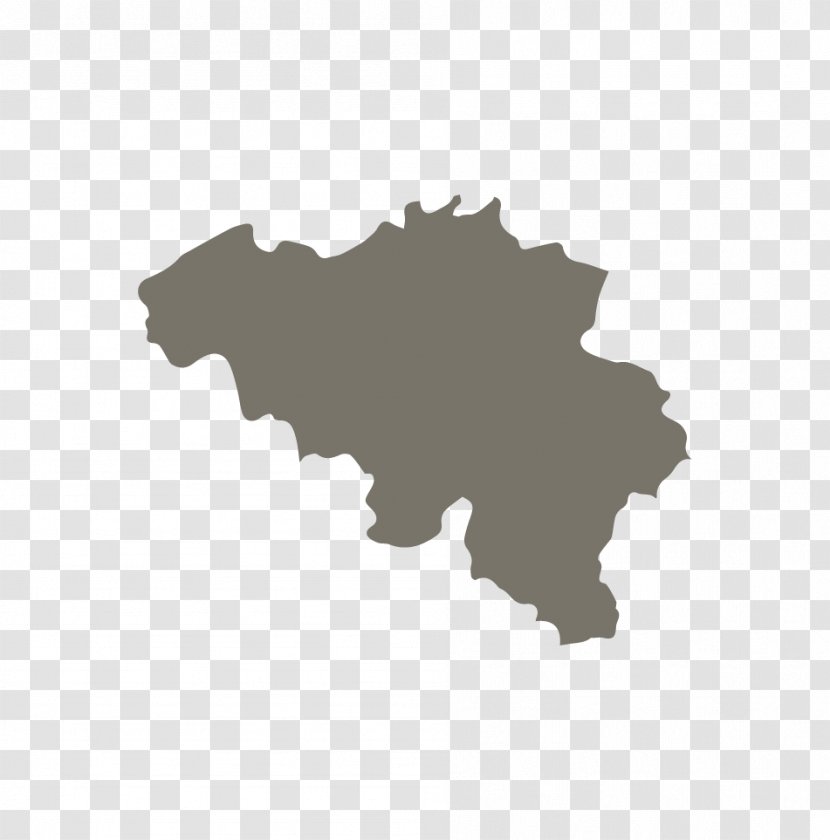 Belgium Vector Map Royalty-free - Vecteezy - Silhouette Transparent PNG