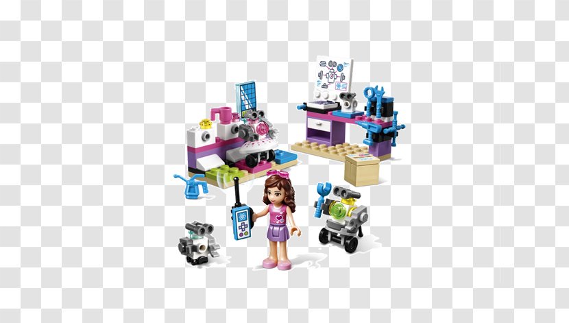 LEGO 41307 Friends Olivia's Creative Lab Construction Set Toy - Shop Transparent PNG