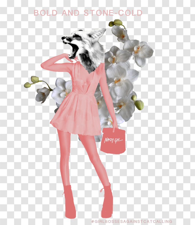 Fashion Illustration Costume Pink M - Feminist Philosophy Transparent PNG