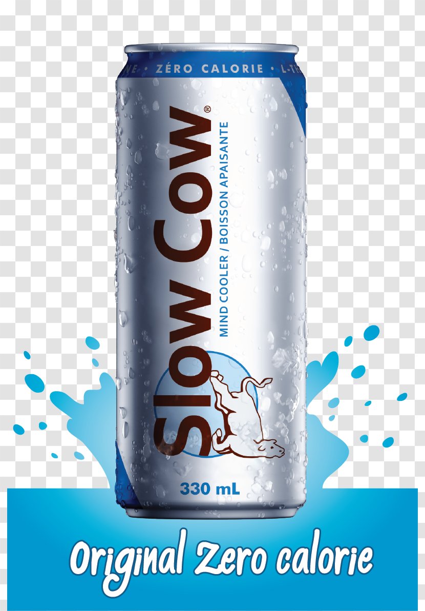 Slow Cow Energy Drink Fizzy Drinks Carbonated Water - Aluminum Can - Milk Transparent PNG