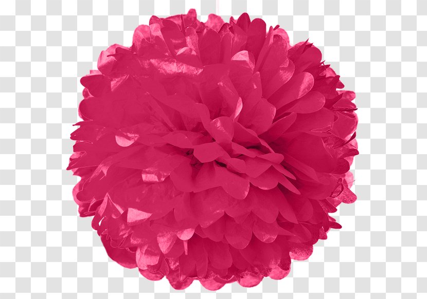 Pom-pom Tissue Paper Flower Color - Variety Lantern Transparent PNG