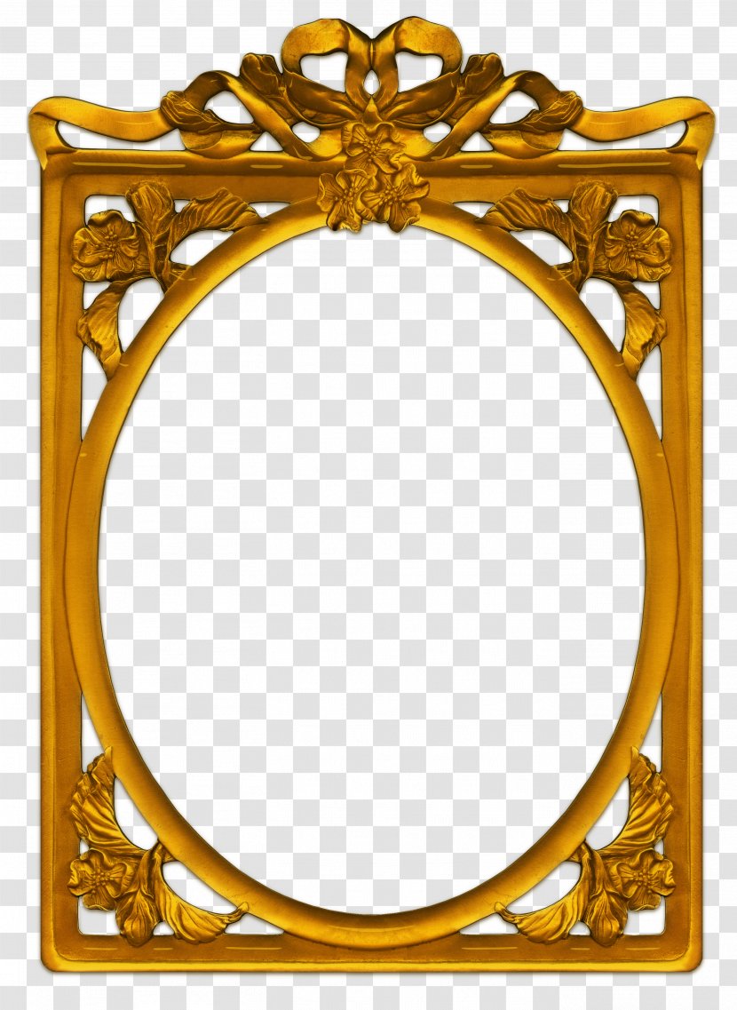 Picture Frames Graphic Gold Clip Art - Frame Transparent PNG