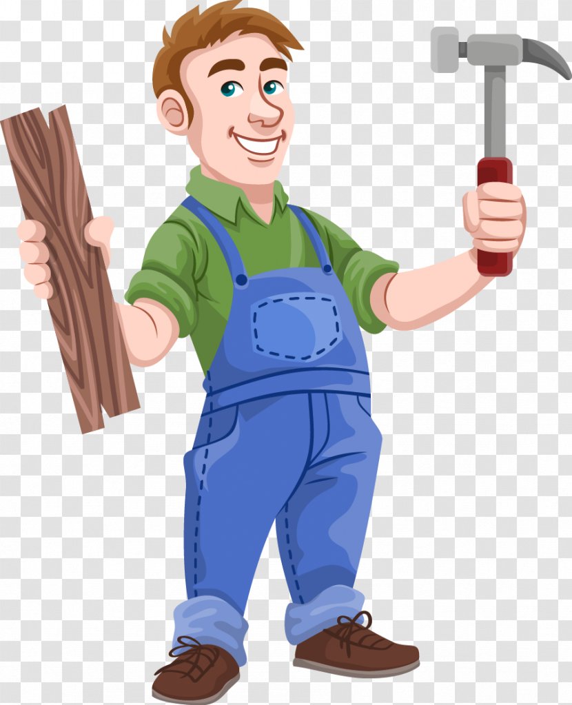 Carpenter Clip Art - Hand - Male Engineer Cliparts Transparent PNG