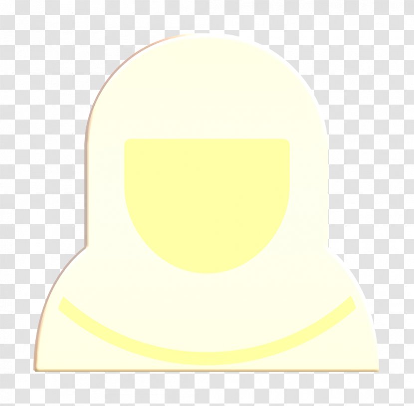 Muslim Icon Muslimah People - Yellow - Logo Headgear Transparent PNG