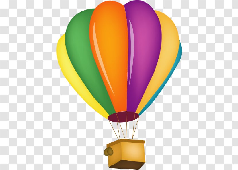 Hot Air Balloon Free Content Clip Art - Outline Transparent PNG