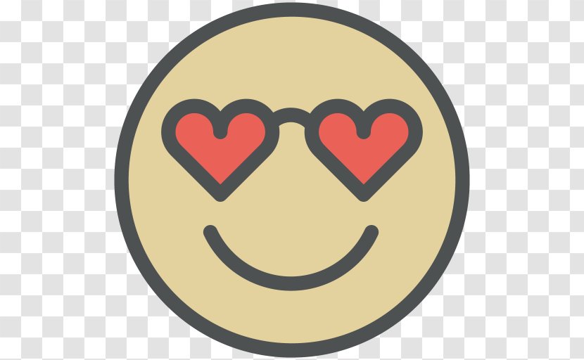 Smiley Heart Emoticon - Snout Transparent PNG