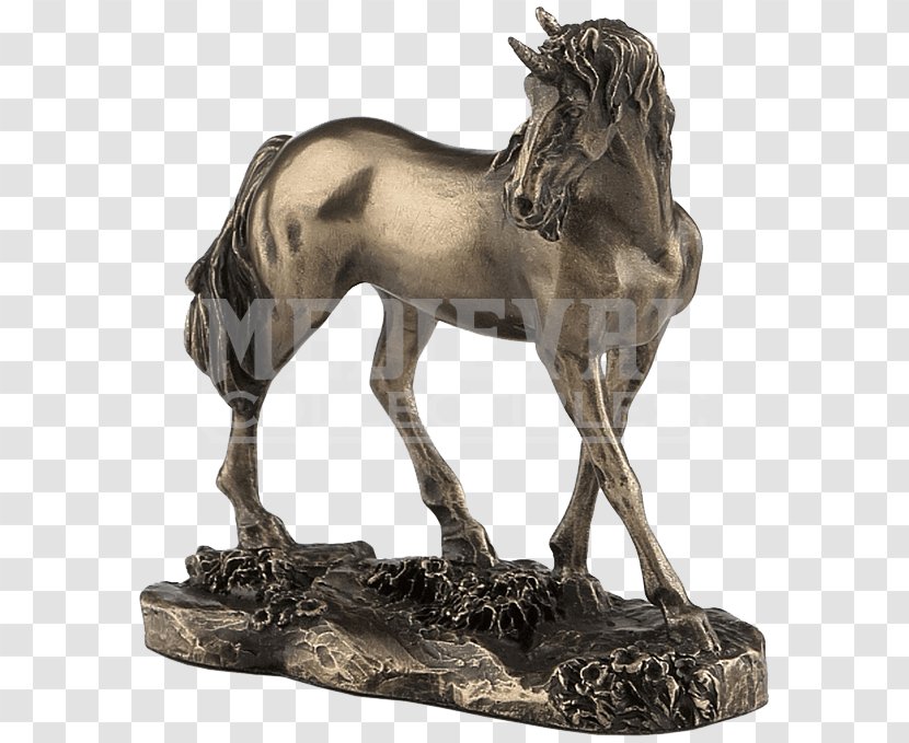 Bronze Sculpture Horse Figurine Bust - Swarovski Ag Transparent PNG