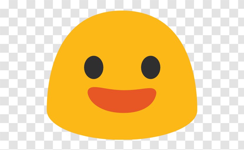 Emoji Smiley Emoticon Google - Android Nougat Transparent PNG