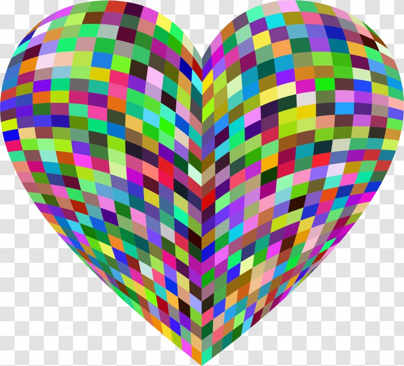 Heart Rainbow Clip Art Transparent PNG