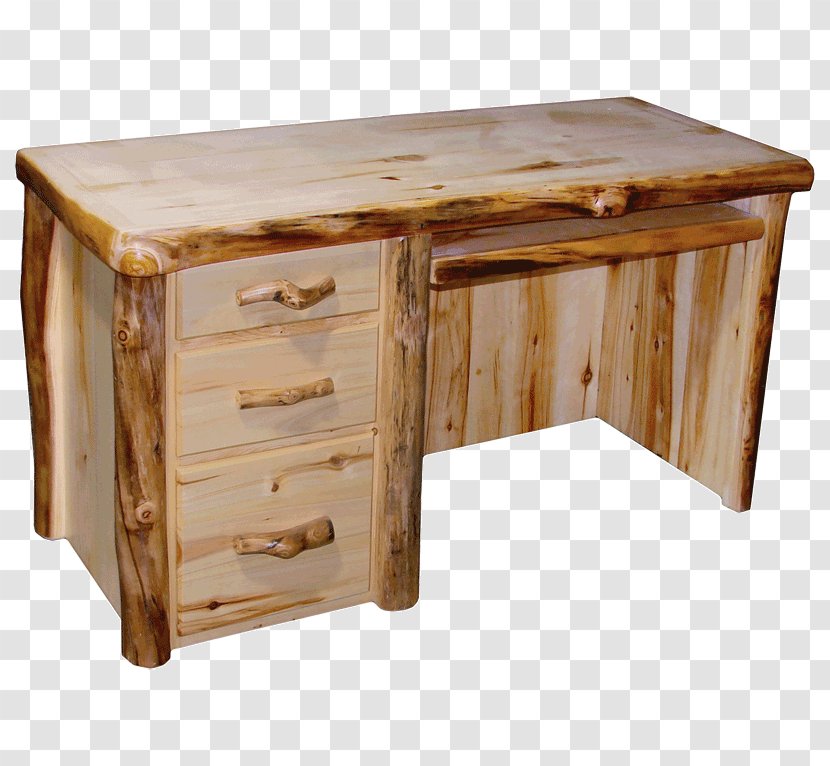 Drawer Wood Stain Angle Desk - Rectangle Transparent PNG