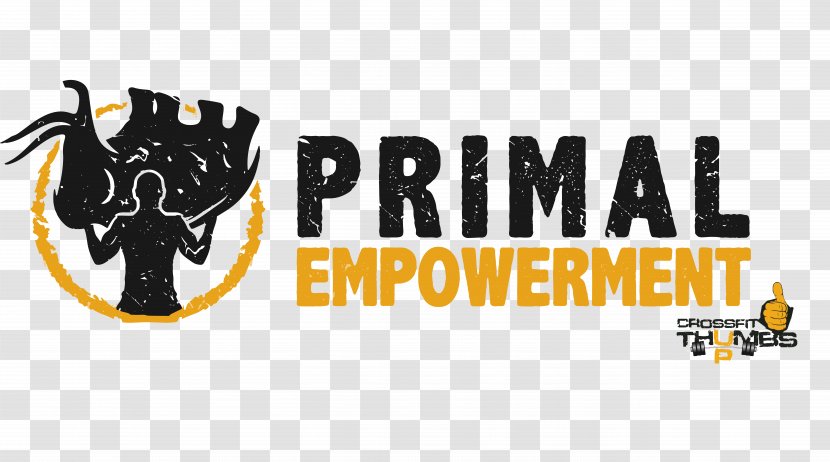 Logo Primal Empowerment Home Of CrossFit Thumbs Up Team Brand - Crossfit Transparent PNG