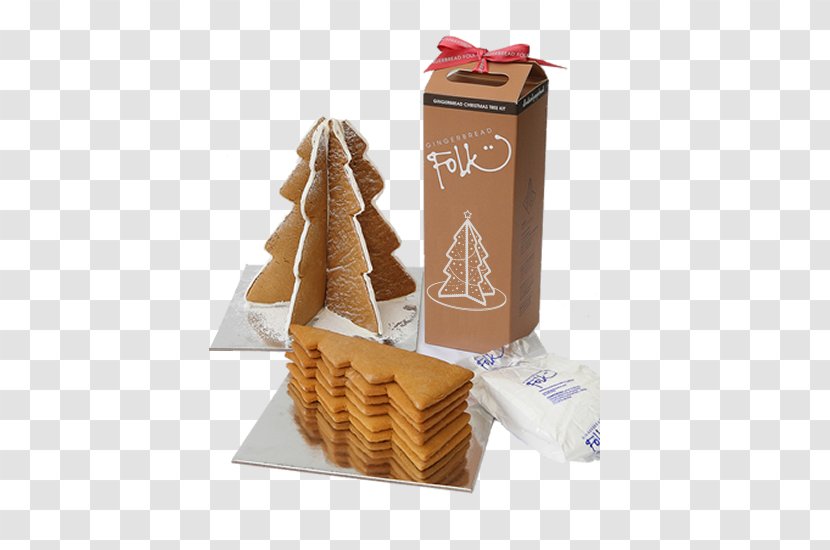 Gingerbread House Ginger Snap Graham Cracker Folk - Food - Christmas Transparent PNG