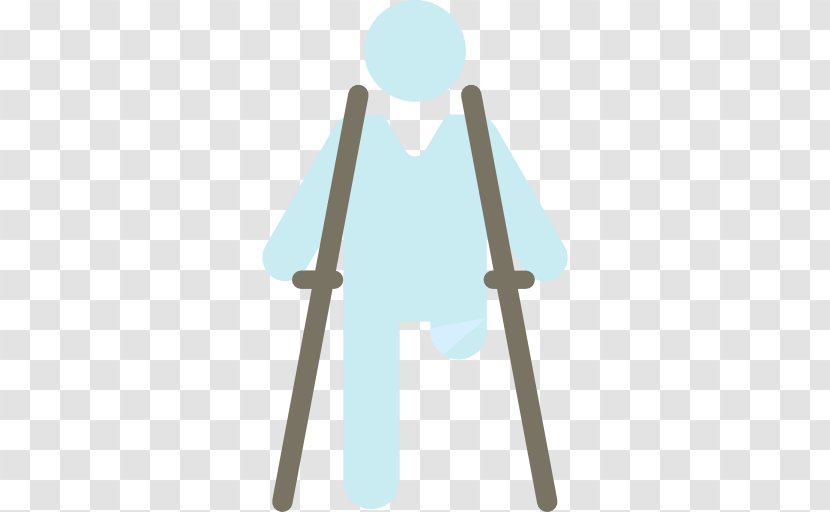 Crutch Disability - Flower - Injury Transparent PNG