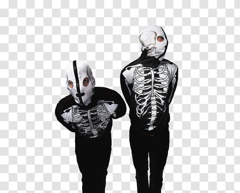 Hoodie Skeleton Clique TWENTY ØNE PILØTS T-shirt - Sweater Transparent PNG