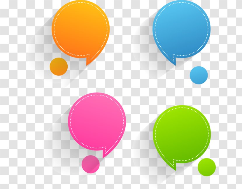 Text Speech Balloon Sticker - Top Pops Transparent PNG