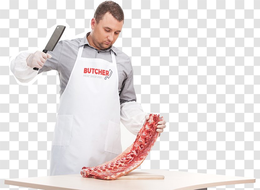 Meat Butcher Barbecue Food Chef Transparent PNG