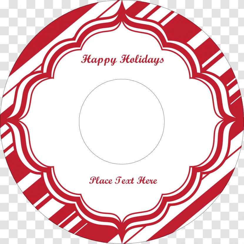 Candy Cane Label Design Pattern Clip Art - Compact Disc - Happy Canada Day Potholders Transparent PNG