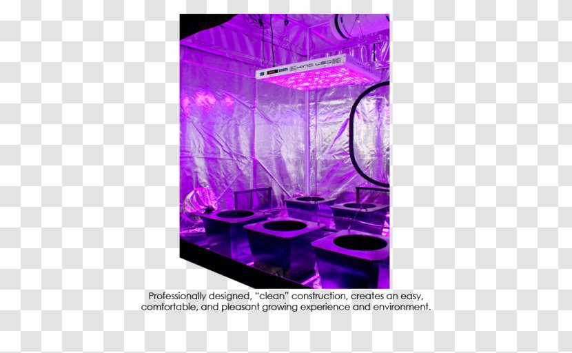 Growroom Hydroponics Light-emitting Diode Window - Houseplant Transparent PNG
