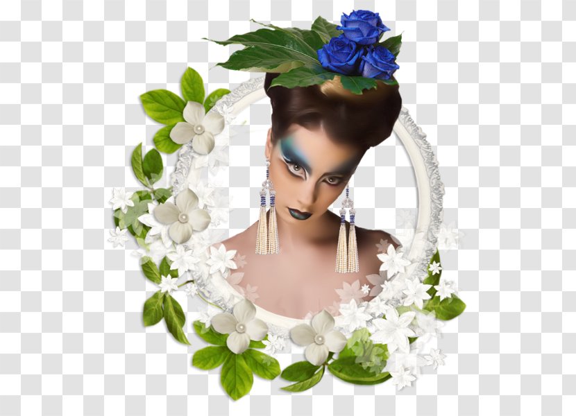 Floral Design Picture Frames Text Photography - Flower Arranging - Headpiece Transparent PNG