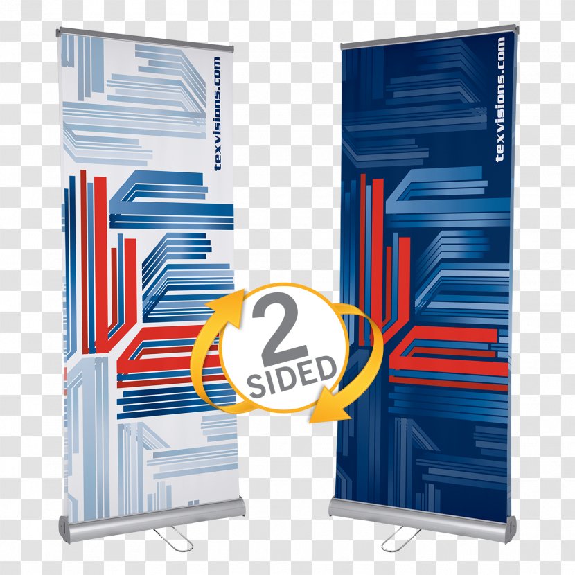 Brand Display Advertising - Banner - Roll Up Stand Transparent PNG
