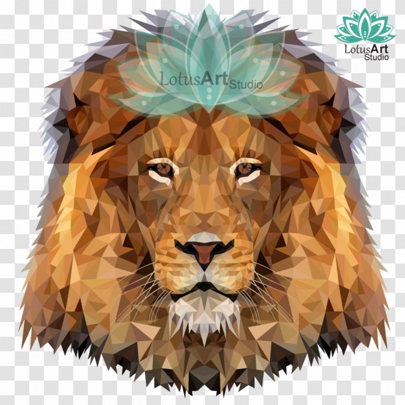 DeviantArt Digital Art Lion Artist - Face Transparent PNG